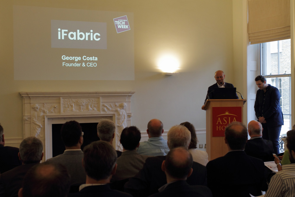 George Costa CEO of iFabric - Investing in MedTech Pitch